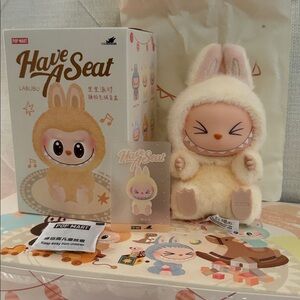 POP MART Authentic Labubu Have A Seat Series SISI